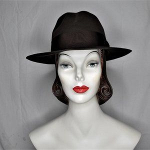 60"s Men's Fedora Hat